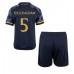 Cheap Real Madrid Jude Bellingham #5 Away Football Kit Children 2023-24 Short Sleeve (+ pants)